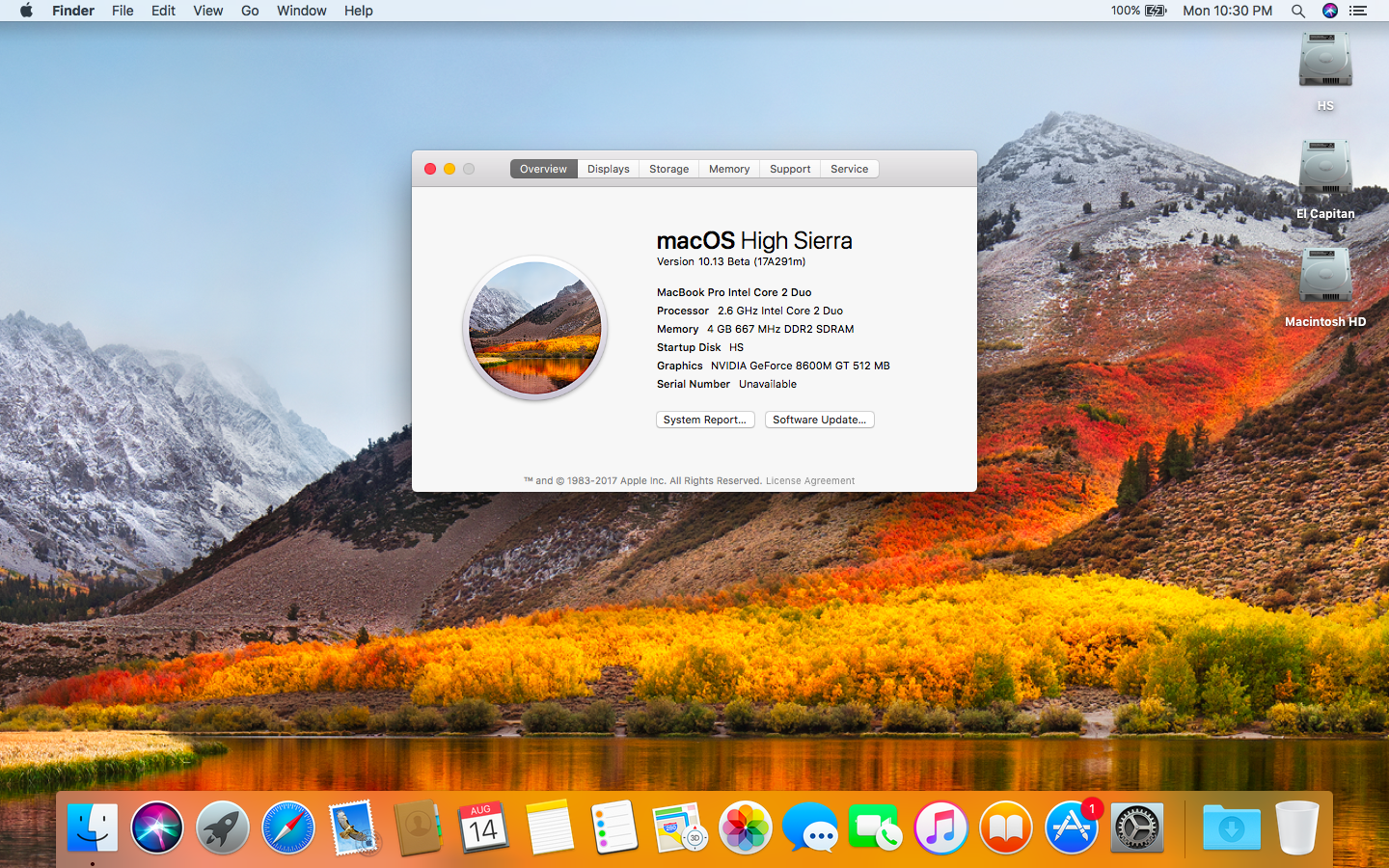 office for mac 2008 and high sierra